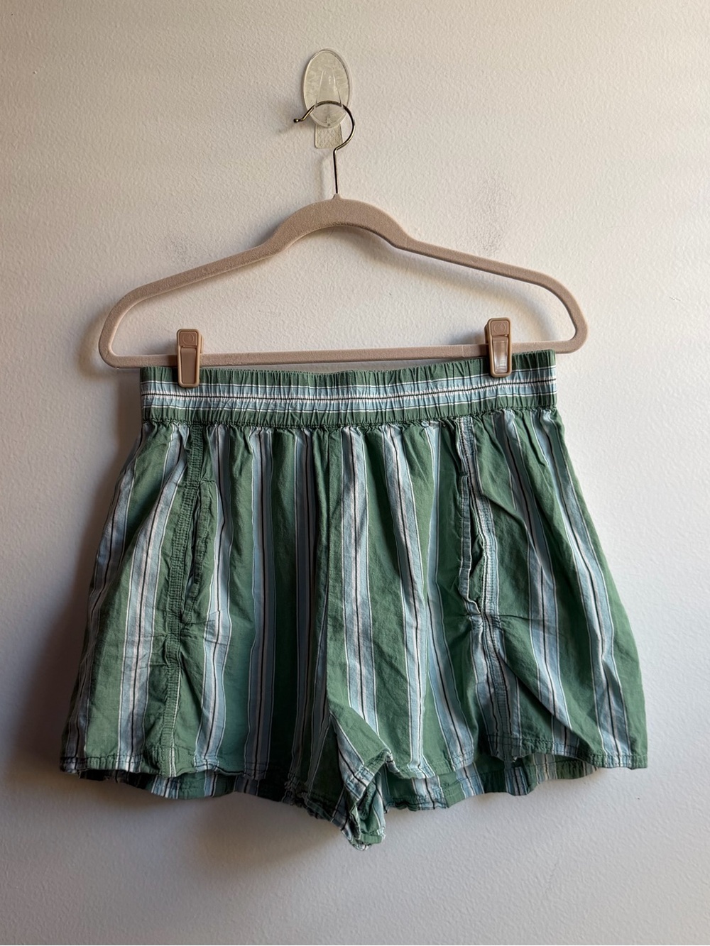 Free People Striped Pull-On Shorts - Picture 5 of 7